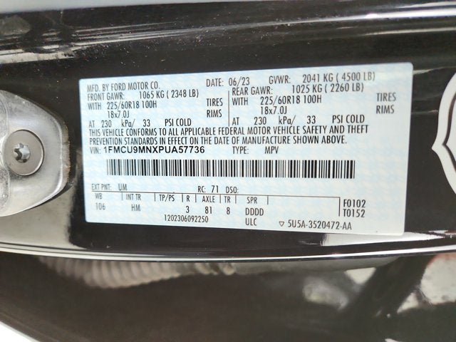 2023 Ford Escape ST-Line