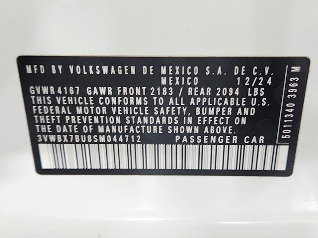 2025 Volkswagen Jetta Sport