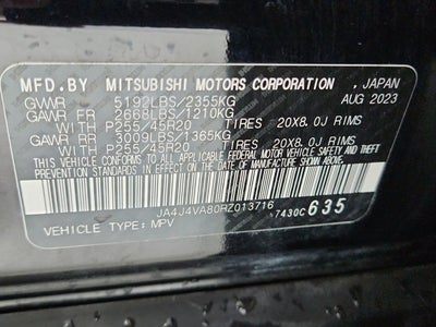 2024 Mitsubishi Outlander SE Black Edition