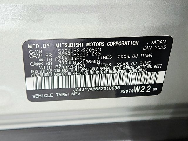 2025 Mitsubishi Outlander SE