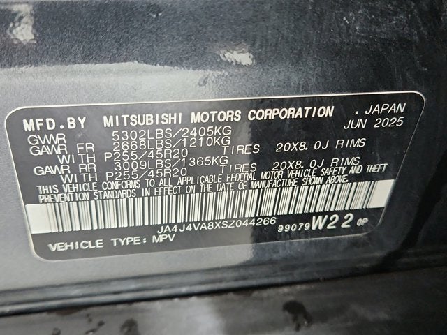 2025 Mitsubishi Outlander SE