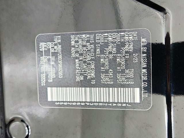 2023 Nissan Armada SL