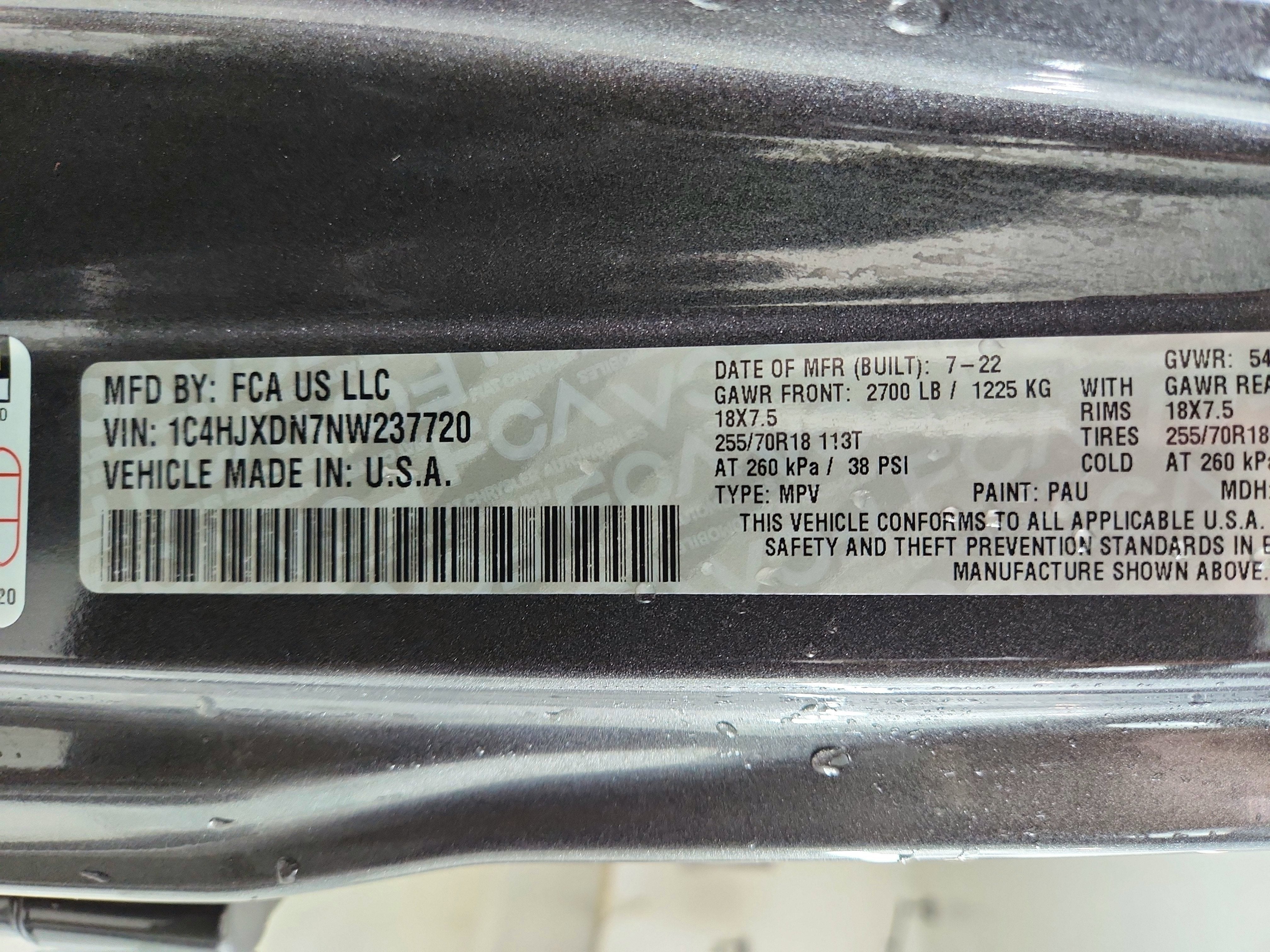 2022 Jeep Wrangler Unlimited Unlimited Sport Altitude