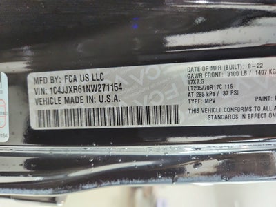 2022 Jeep Wrangler 4xe Unlimited Rubicon