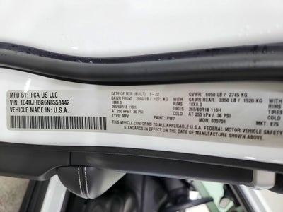 2022 Jeep Grand Cherokee Limited