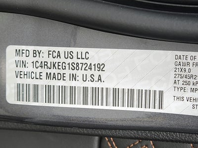 2025 Jeep Grand Cherokee L Summit Reserve 4x4