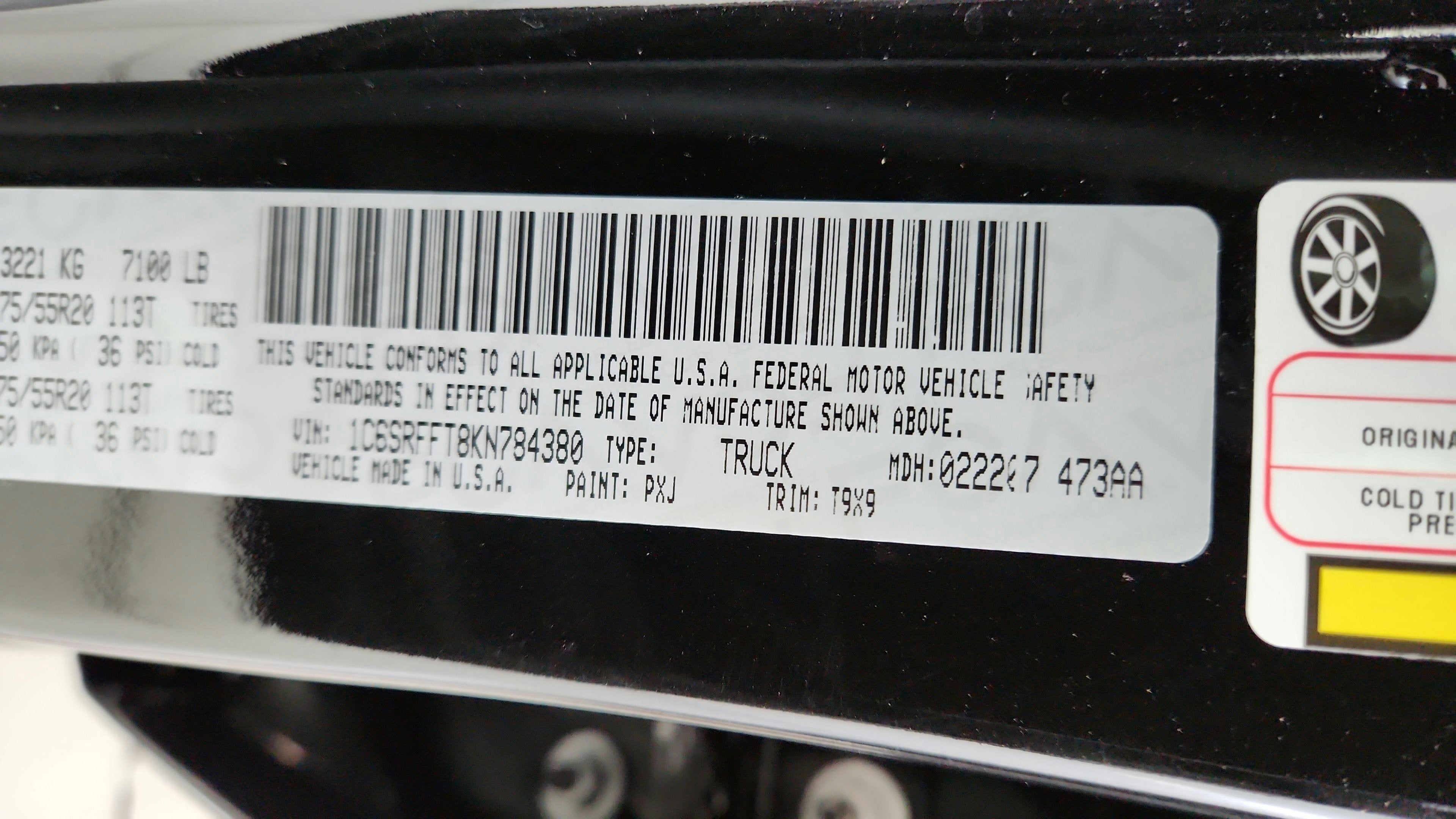 2019 RAM All-New 1500 Big Horn/Lone Star