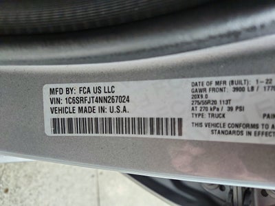 2022 RAM 1500 Laramie