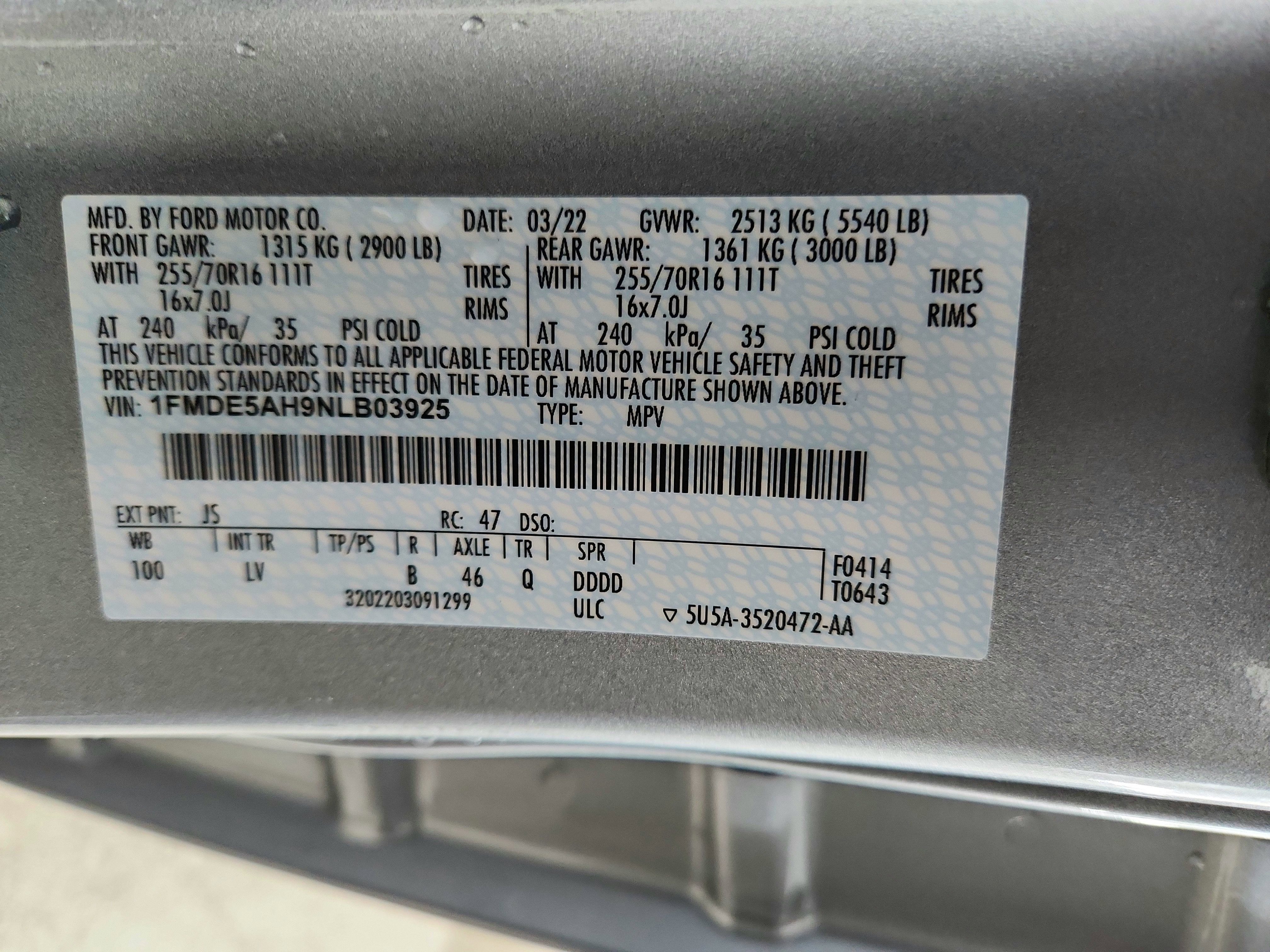 2022 Ford Bronco Base