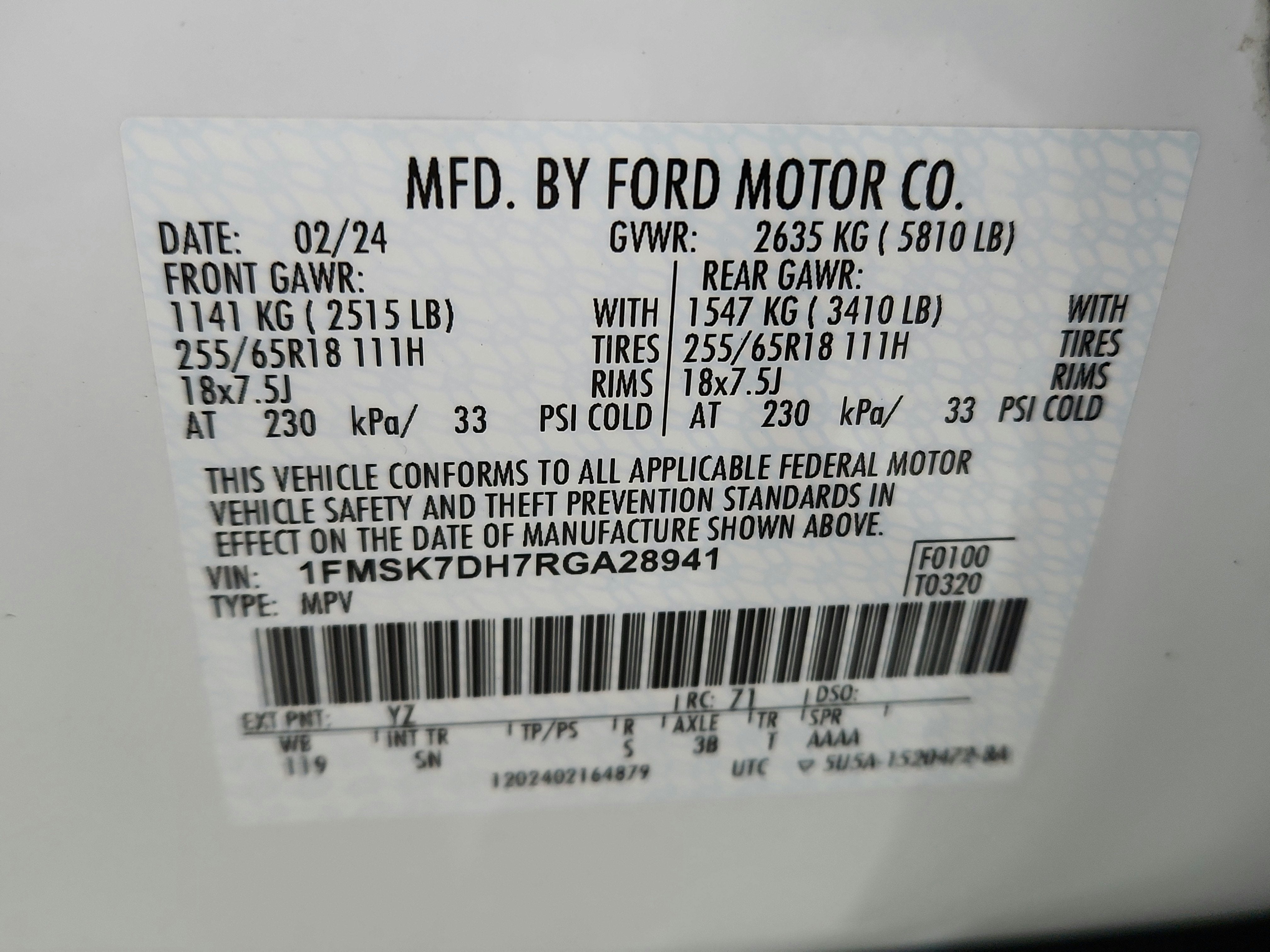 2024 Ford Explorer XLT