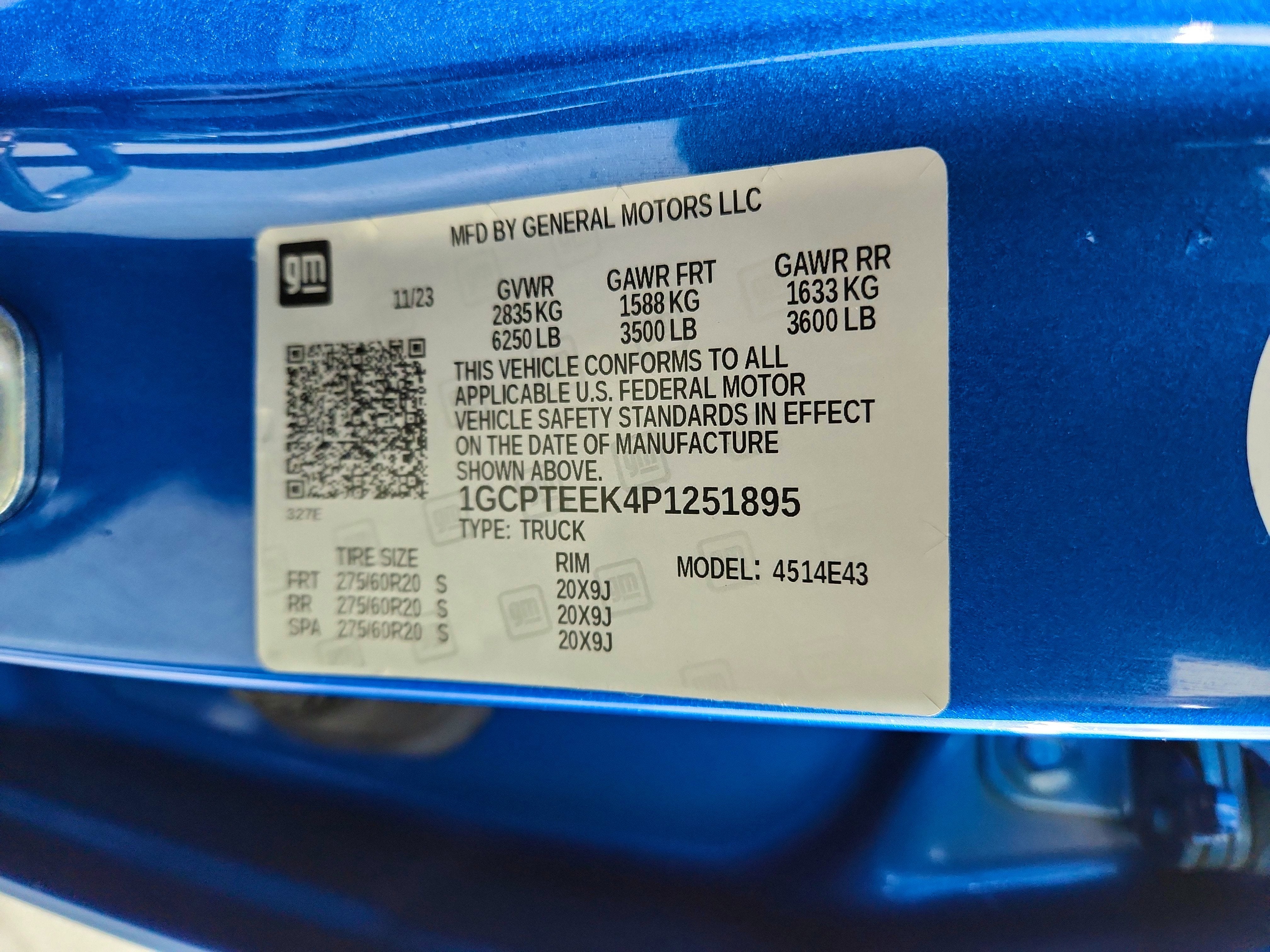 2023 Chevrolet Colorado 4WD Trail Boss