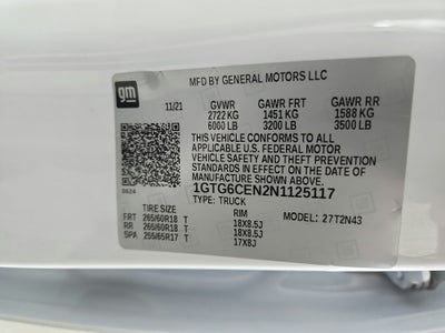 2022 GMC Canyon 4WD Elevation