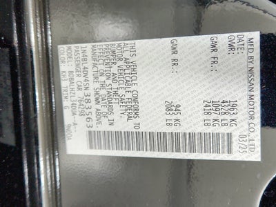 2025 Nissan Altima SV