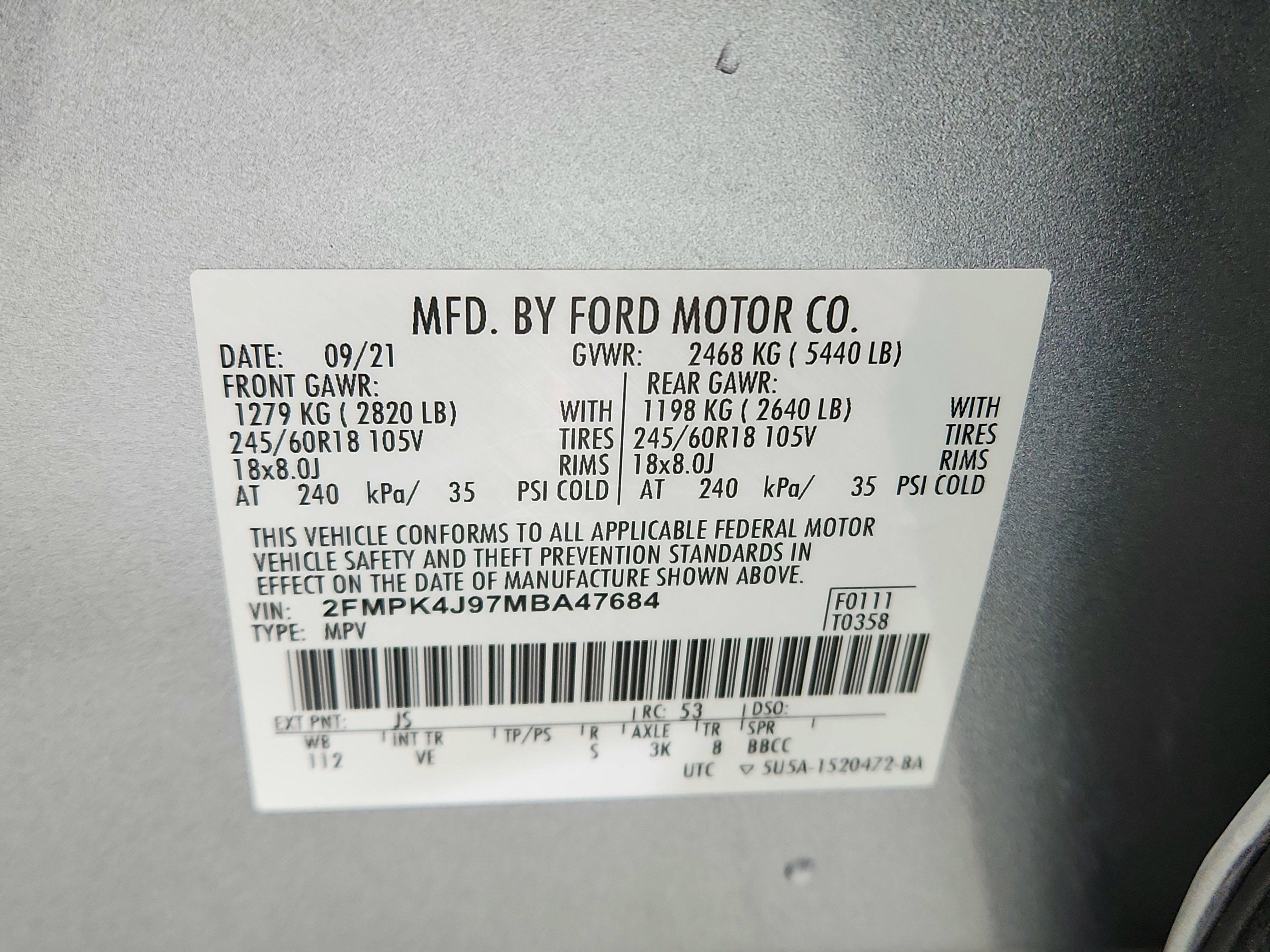 2021 Ford Edge SEL