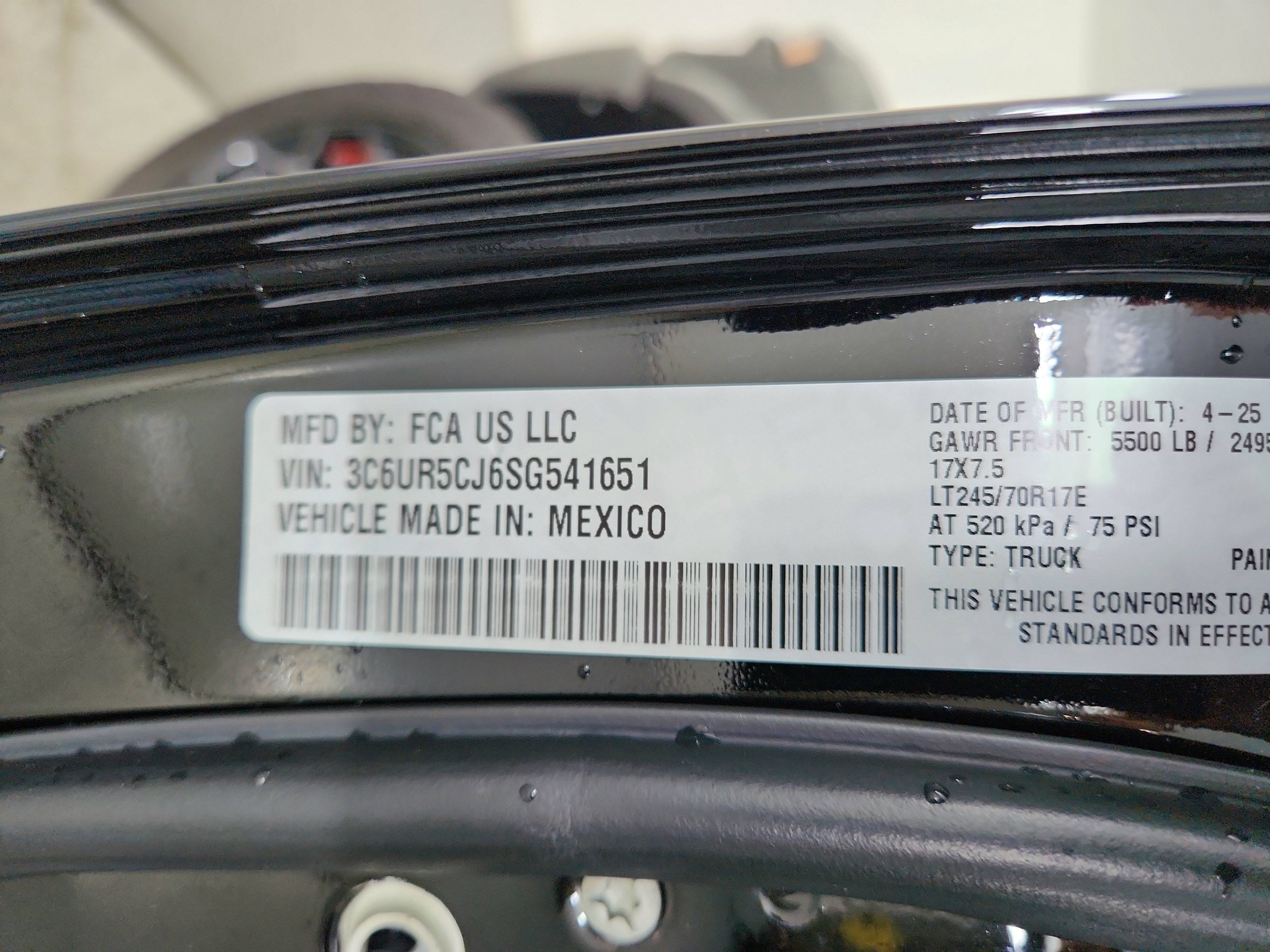 2025 RAM 2500 Tradesman