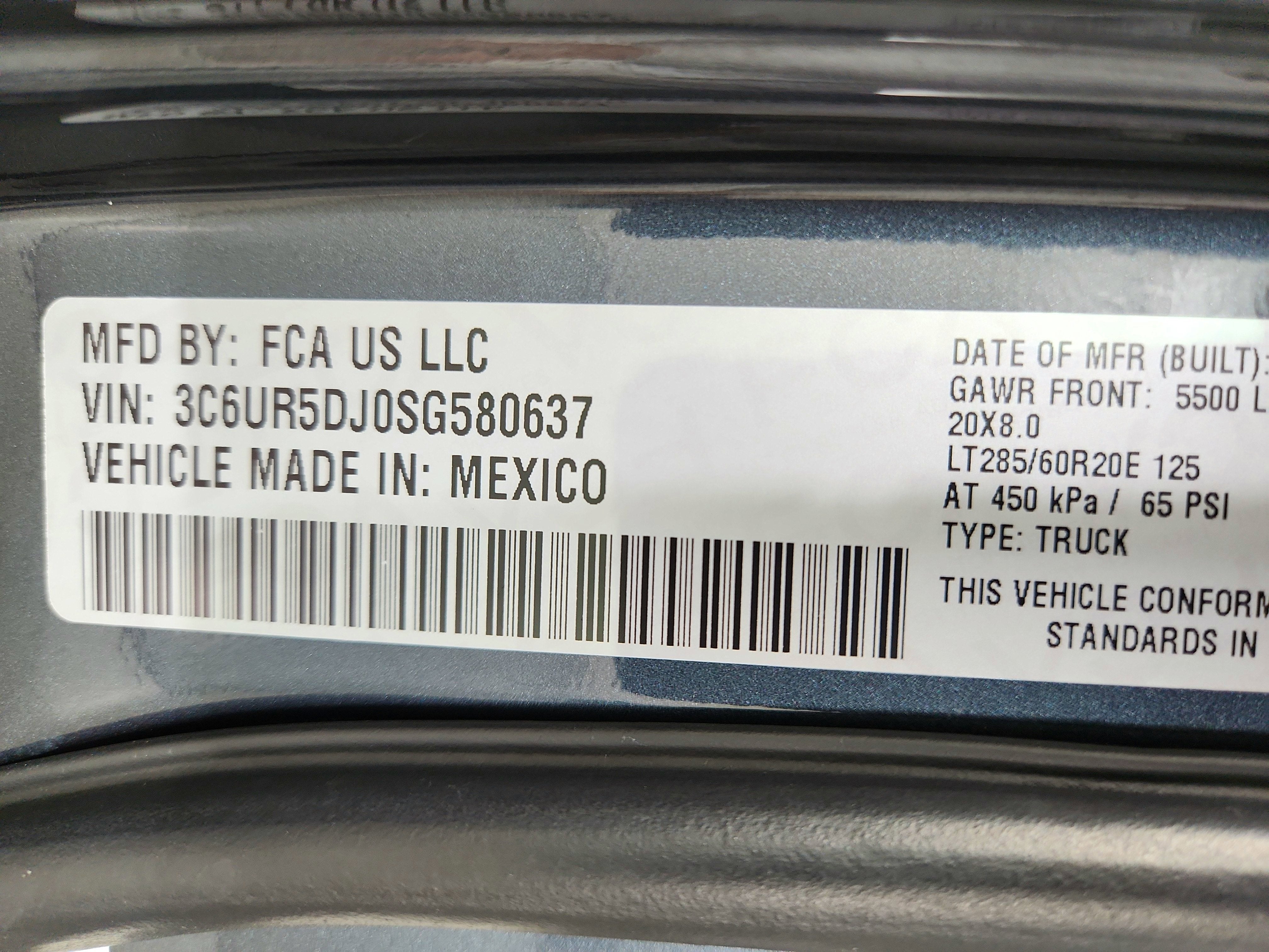 2025 RAM 2500 Big Horn