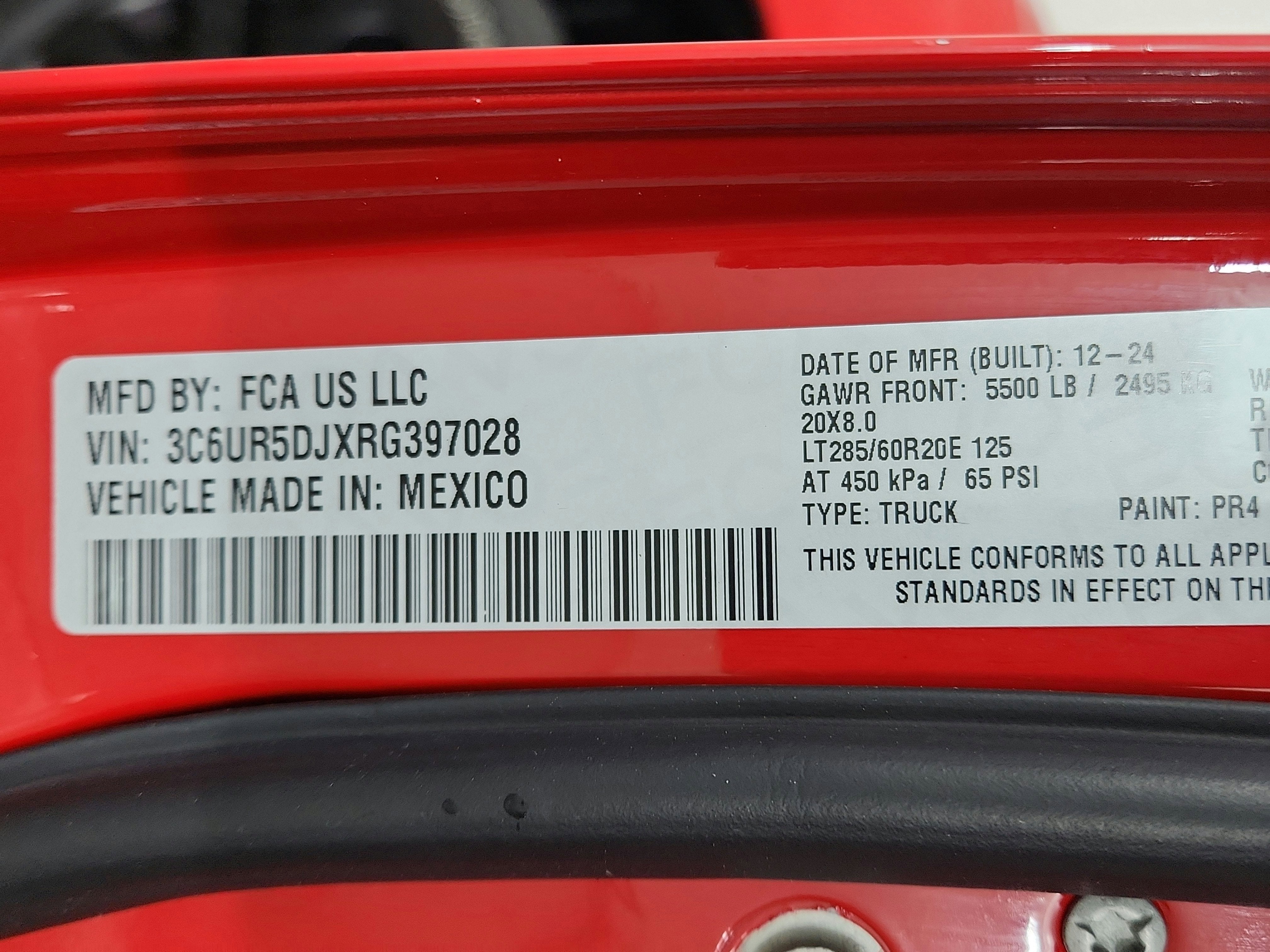 2024 RAM 2500 Big Horn