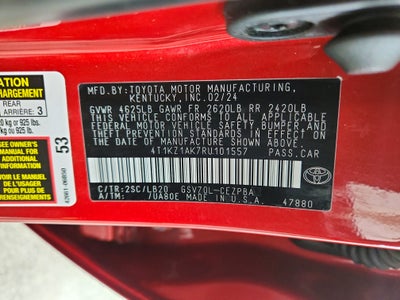 2024 Toyota Camry Base
