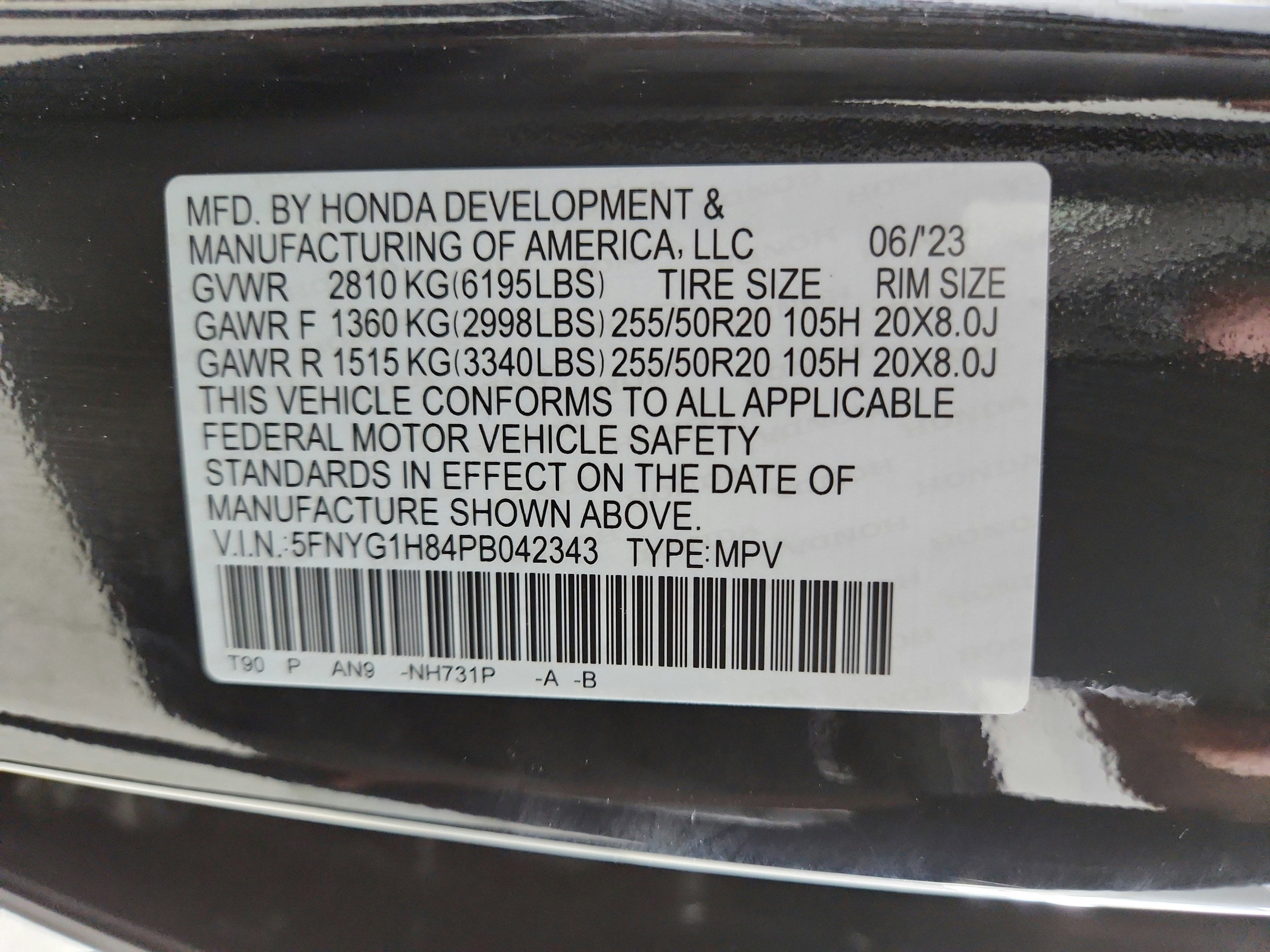 2023 Honda Pilot Elite