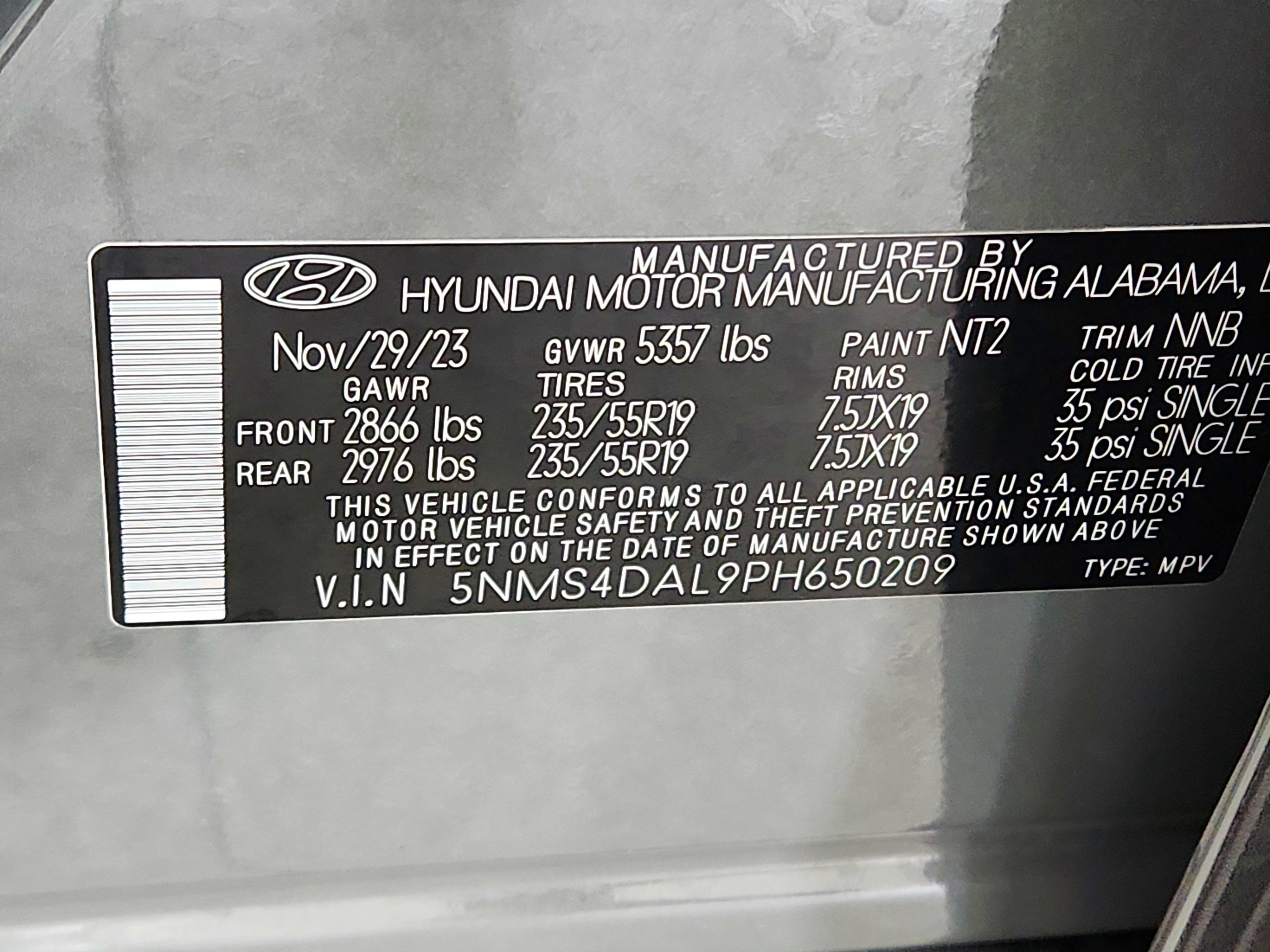 2023 Hyundai Santa Fe Limited