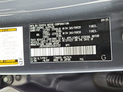 2025 Toyota 4Runner TRD Sport